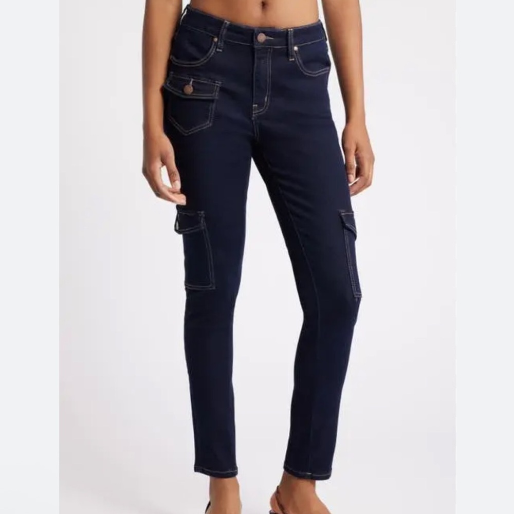 PCTL cargo skinny jeans